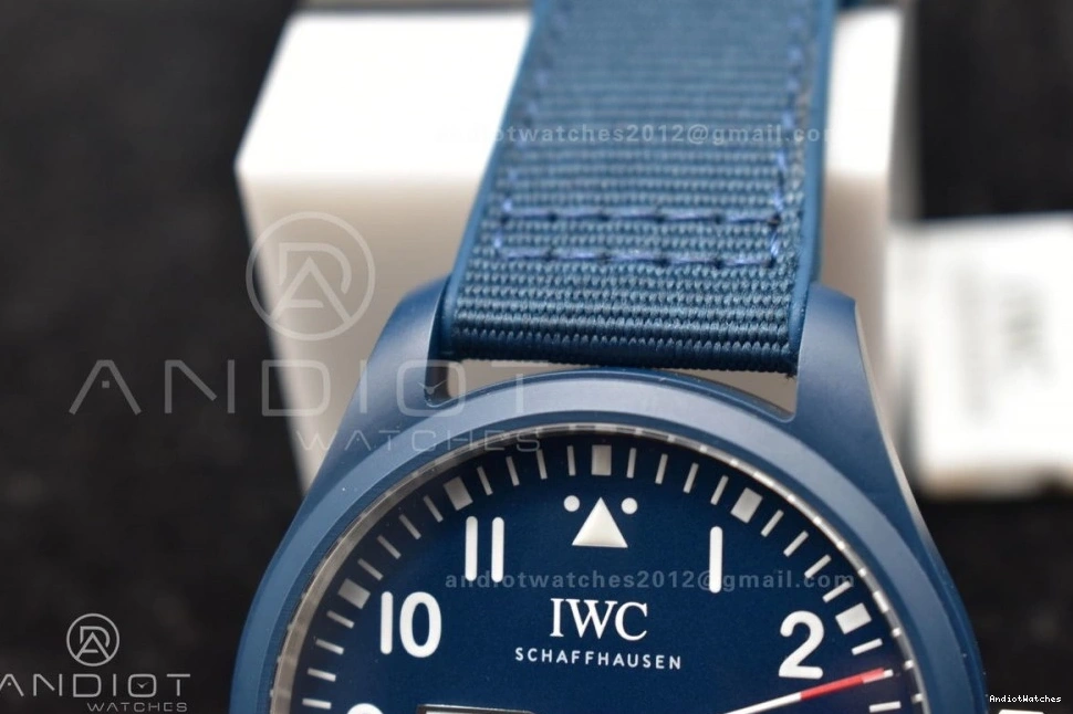 'Laureus Nylon Good' A for TechFriendly Blue on M+F Watch 1199 Sport Blue Pilot Ceramic Strap Best Edition of 0719